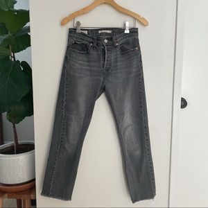 Levi’s Wedgie Straight Leg Ankle Length Jeans